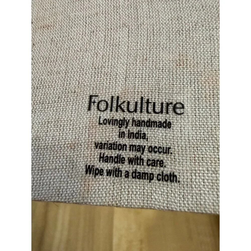 Folkulture Handmade Beaded Drink Coasters Set
